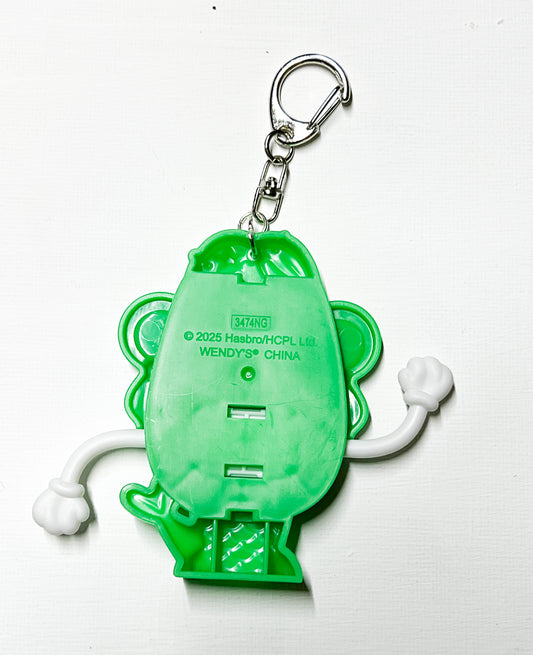 Upcycled Mermaid Key Chain / Bag Charm – Playful & Splashy