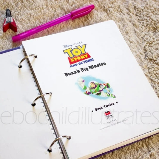 Space Man Upcycled Book Journal – Handmade Eco Friendly Storybook Notebook