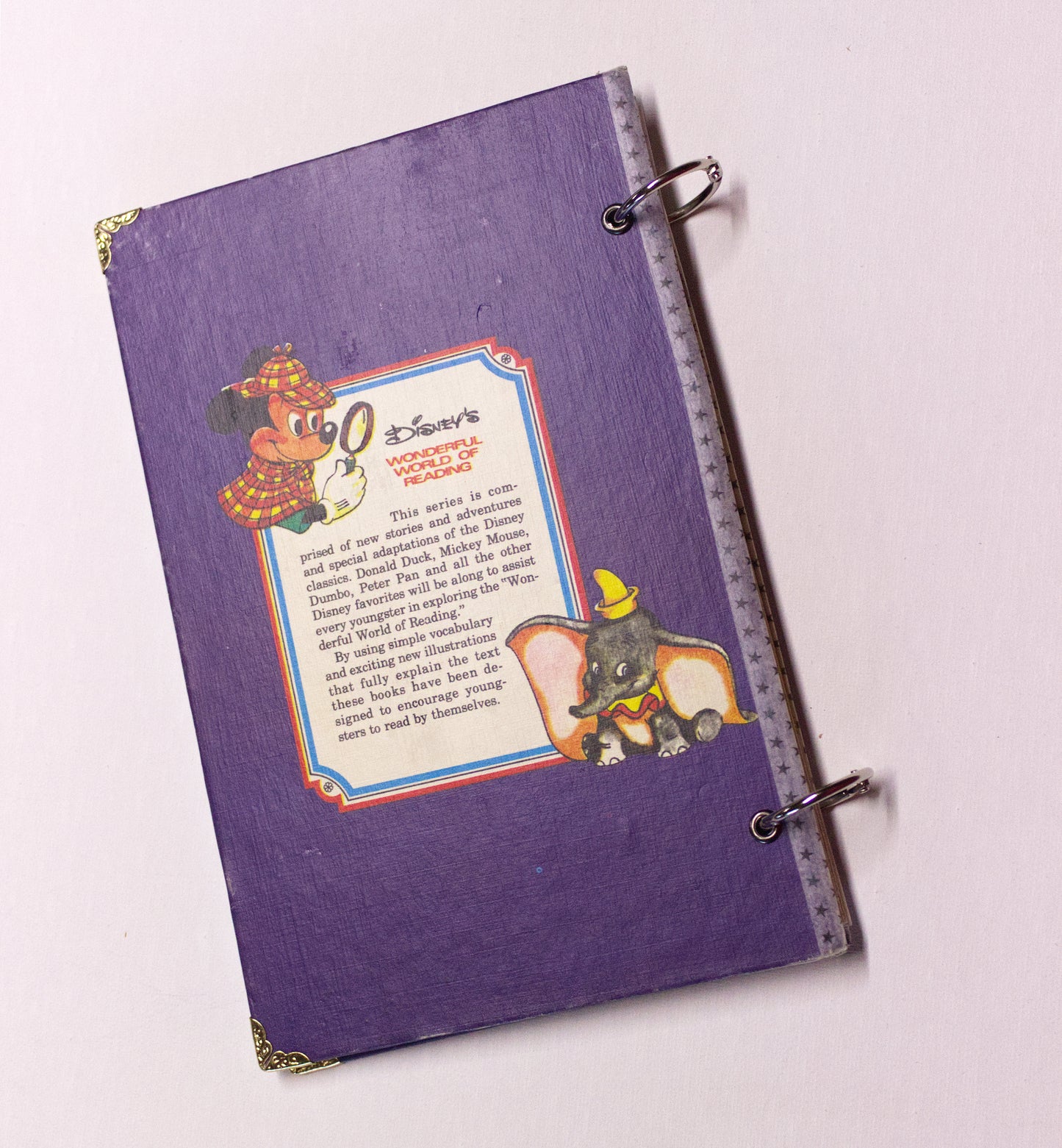 Magical Upcycled Book Journal – Handmade Eco Friendly Storybook Notebook