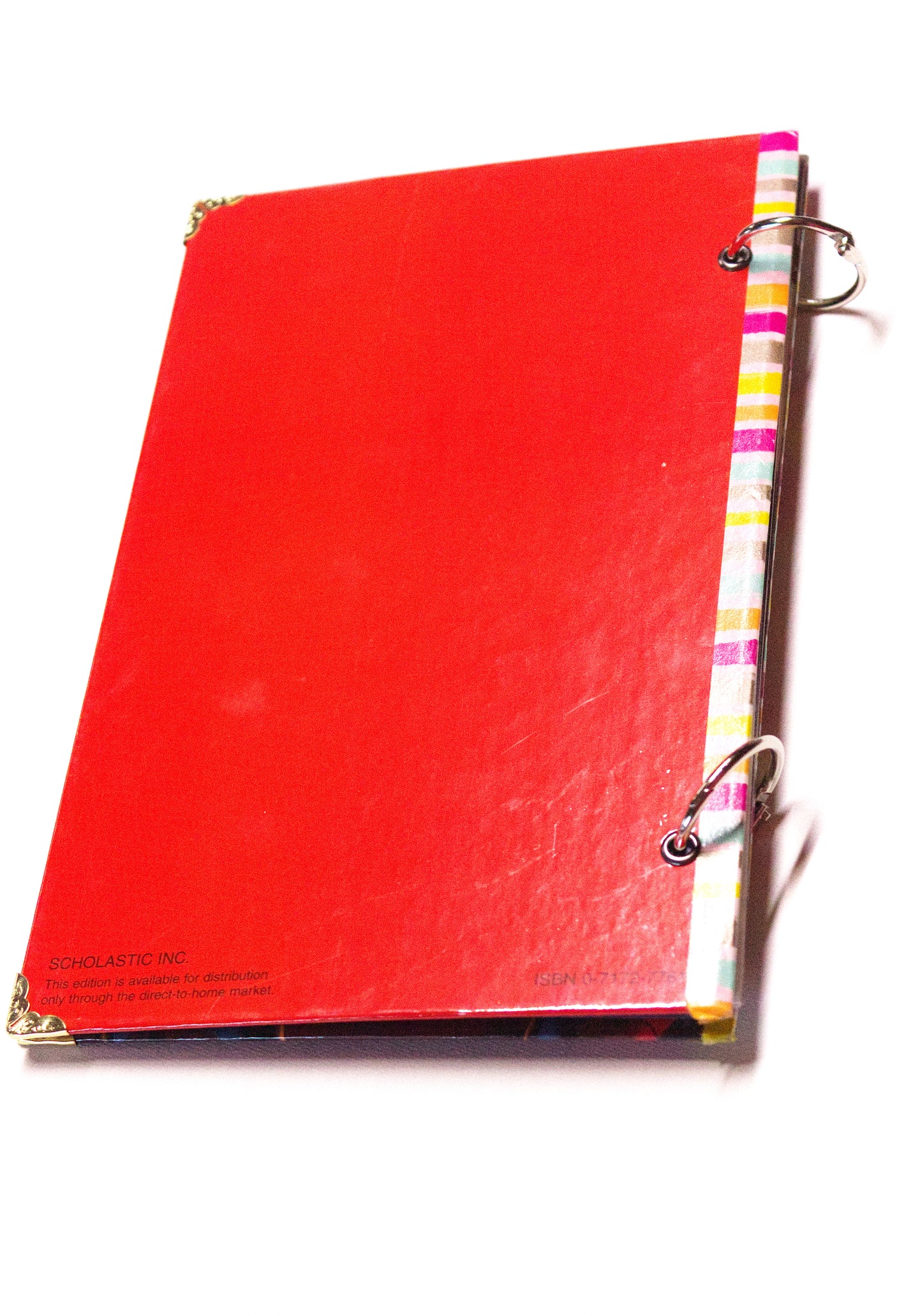 Superhero Upcycled Book Journal – Handmade Eco Friendly Storybook Notebook