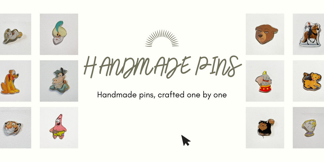 Handmade Pins: Unique Small-Batch Pins Made by Hand