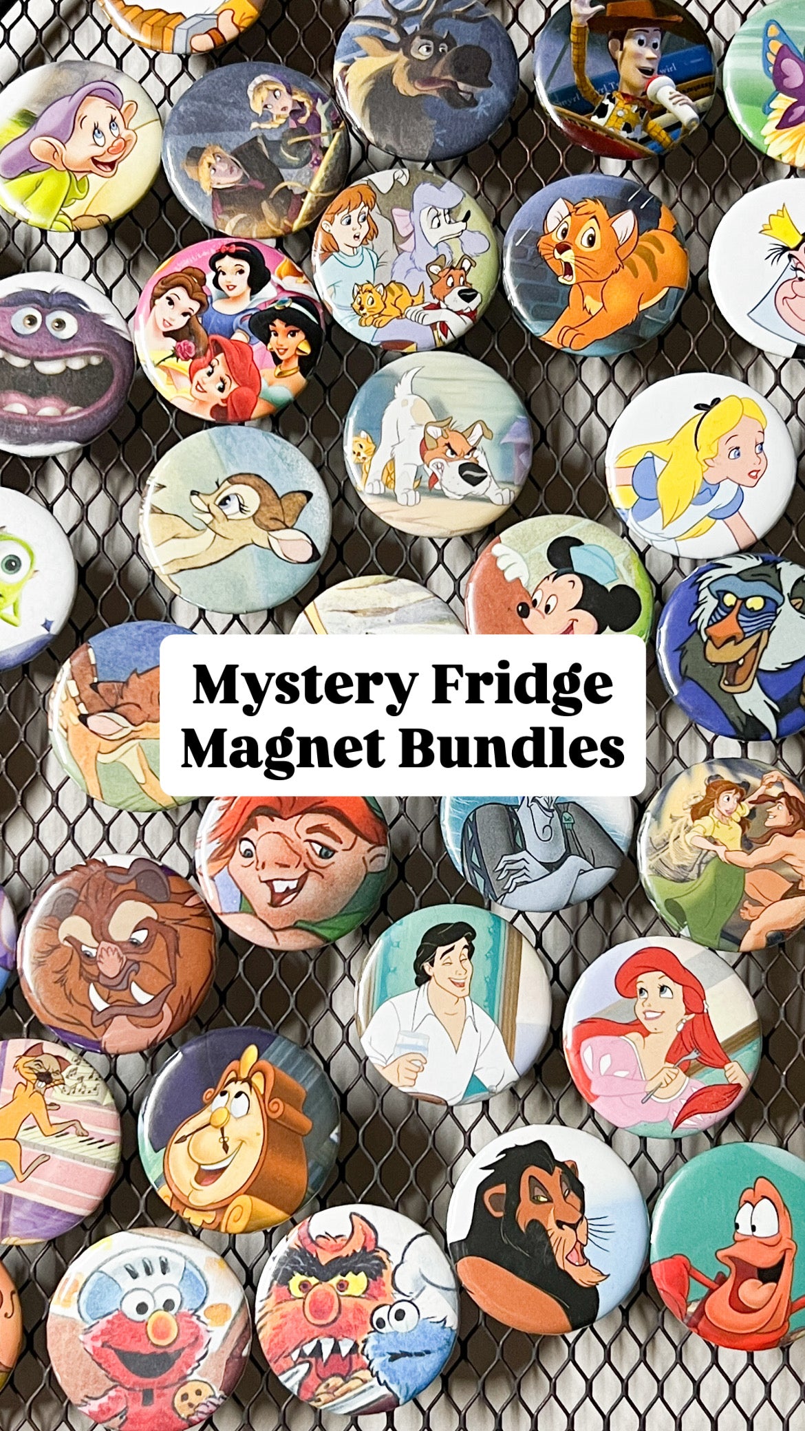 Upcycled Fridge Magnets