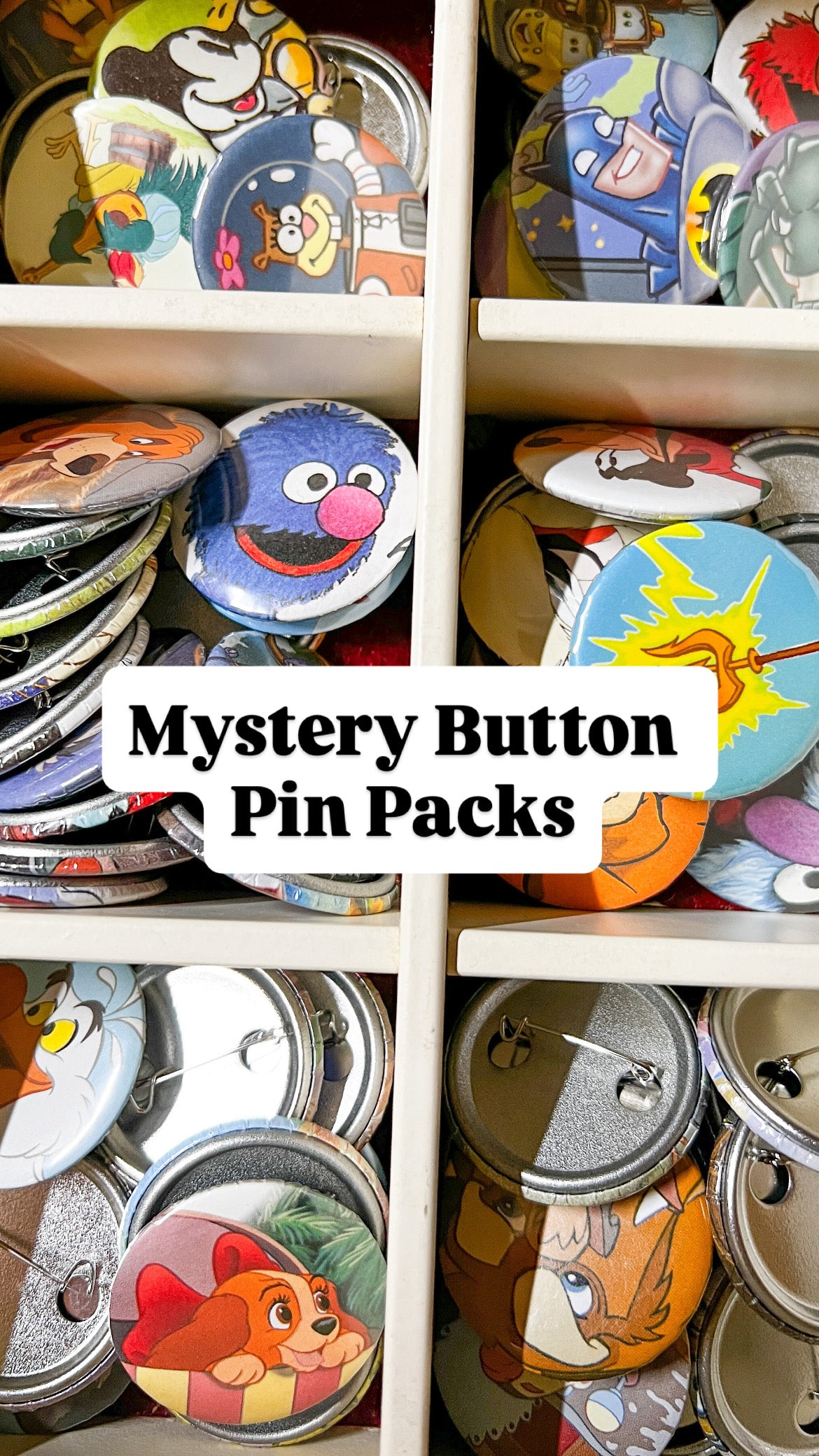 Upcycled Pin Buttons