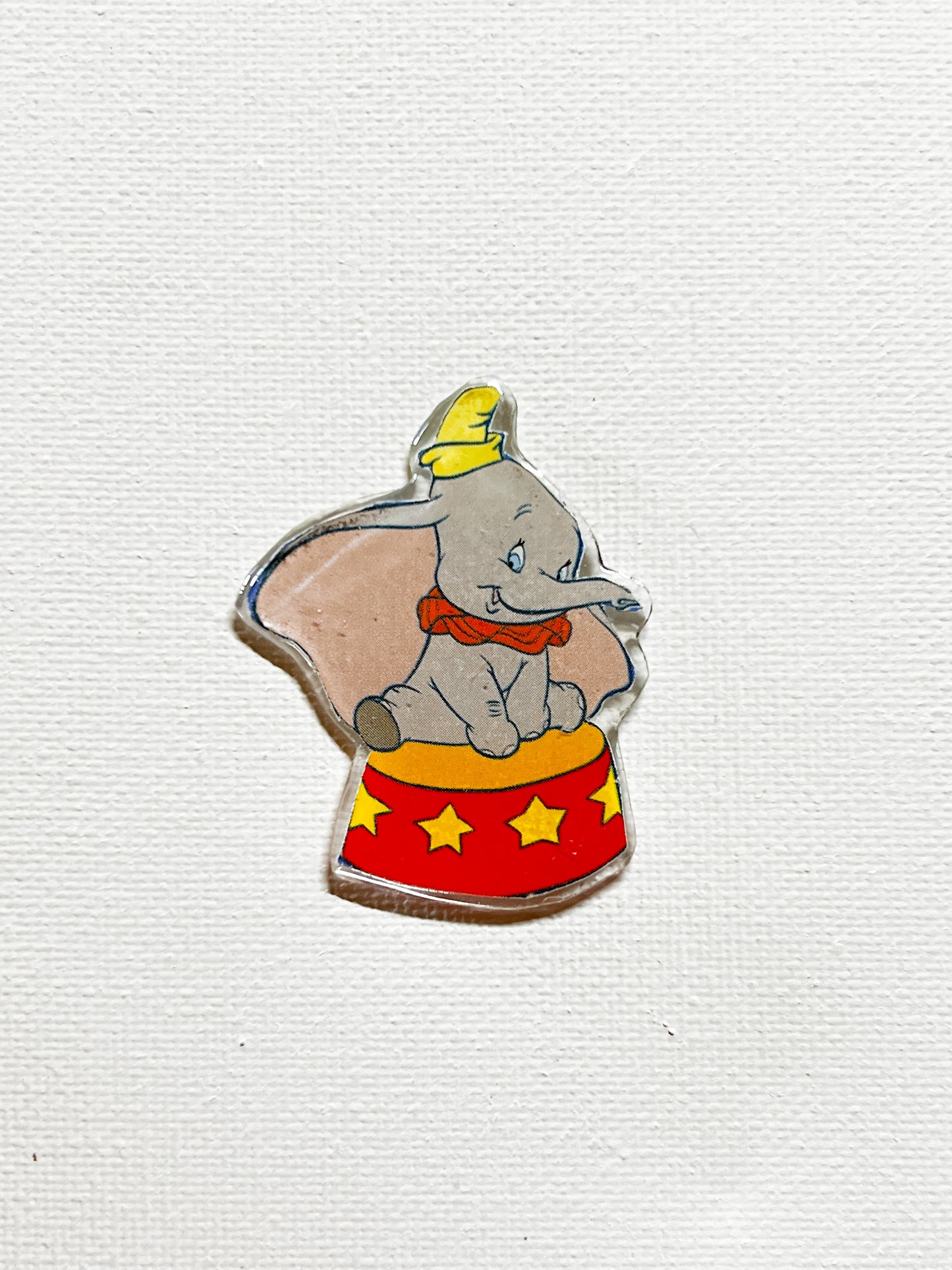Upcycled Circus Elephant Handmade Pin – Recycled Storybook Pin – Book Page Art Pin – Small Batch Resin