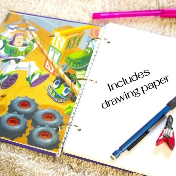 Space Man Upcycled Book Journal – Handmade Eco Friendly Storybook Notebook