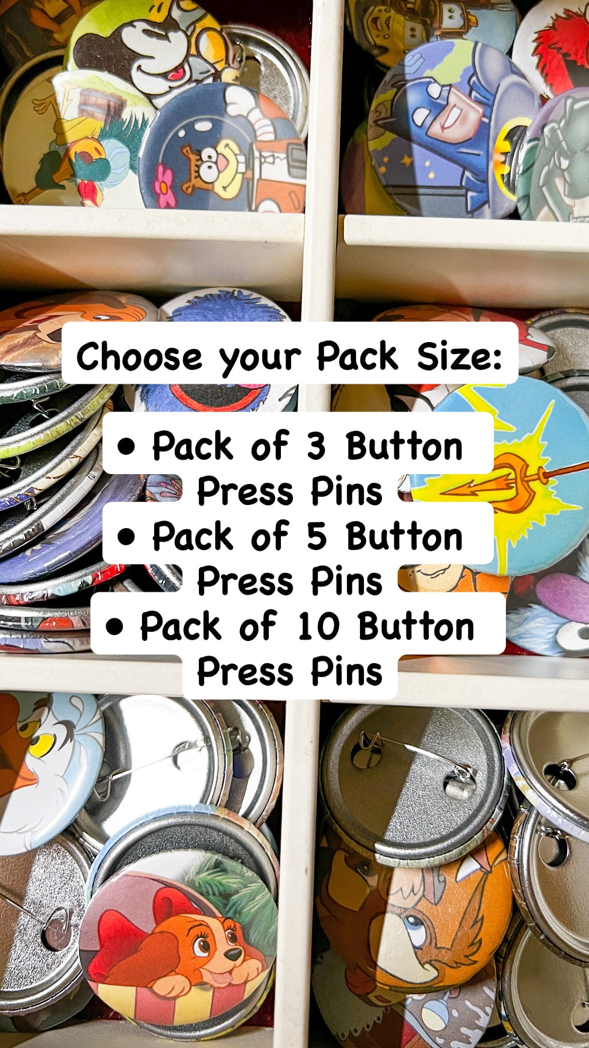 Mystery Pin Badge Packs ♻️✨