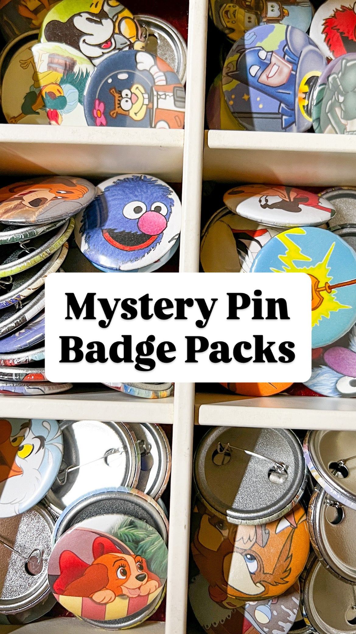 Mystery Pin Badge Packs ♻️✨