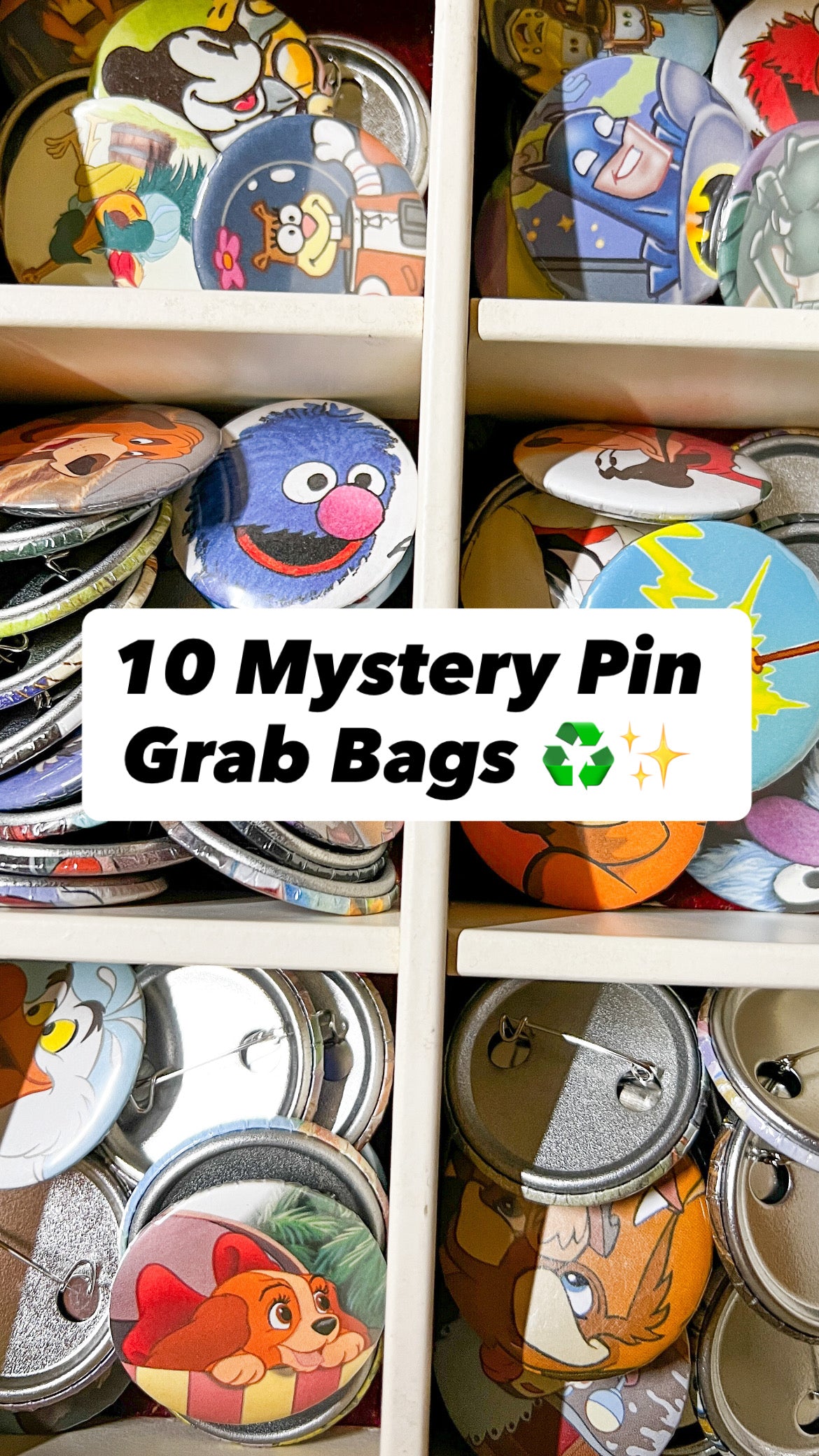 10 Pins Mystery Grab Bags ♻️✨