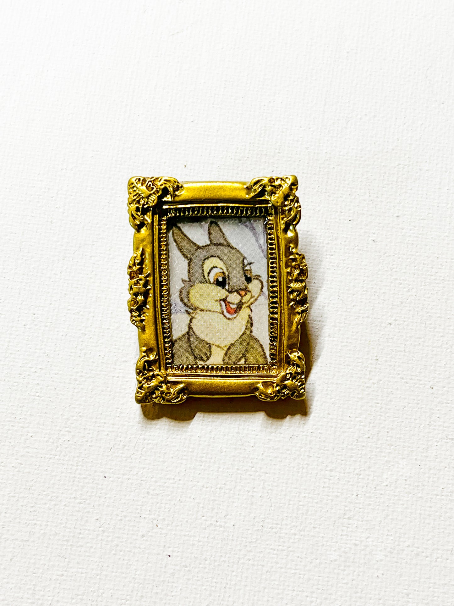 Upcycled Book Vintage-Inspired Frame Portrait Brooch