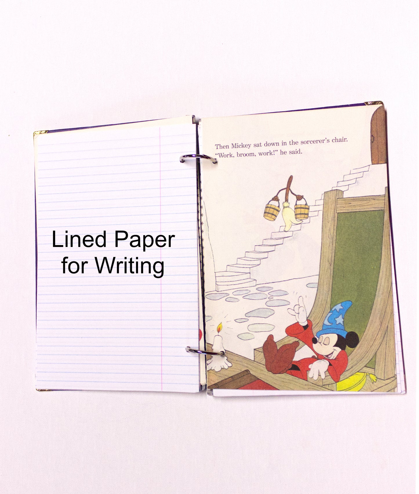 Magical Upcycled Book Journal – Handmade Eco Friendly Storybook Notebook