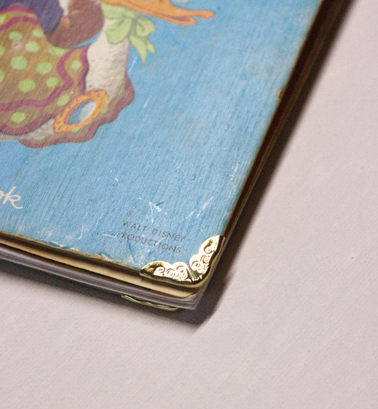 Fairy Tale Upcycled Book Journal – Handmade Eco Friendly Storybook Notebook