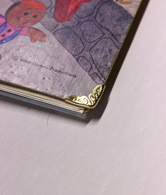 Nursery Rhymes Upcycled Book Journal – Handmade Eco Friendly Storybook Notebook