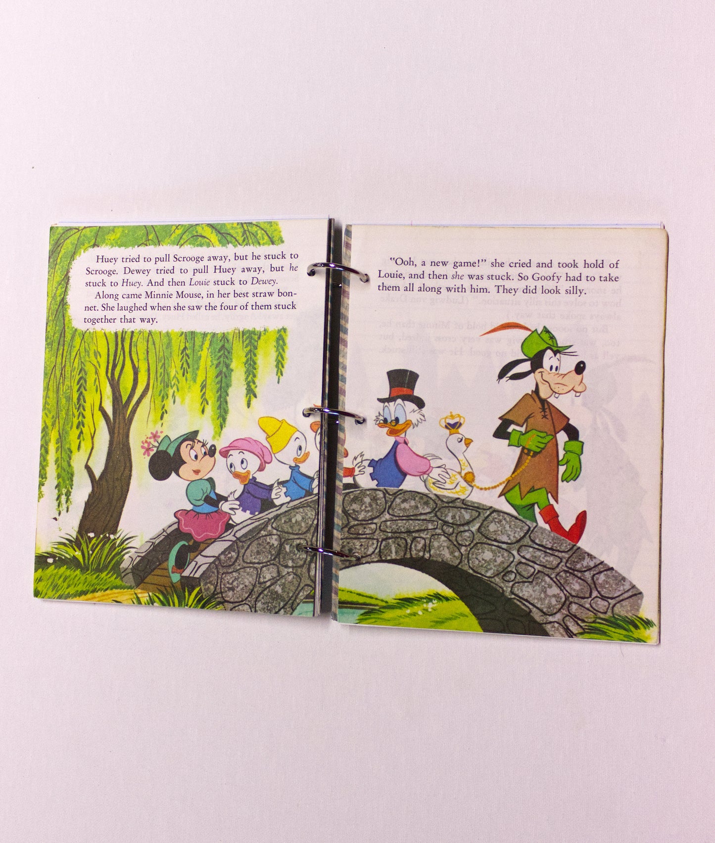 Nursery Rhymes Upcycled Book Journal – Handmade Eco Friendly Storybook Notebook