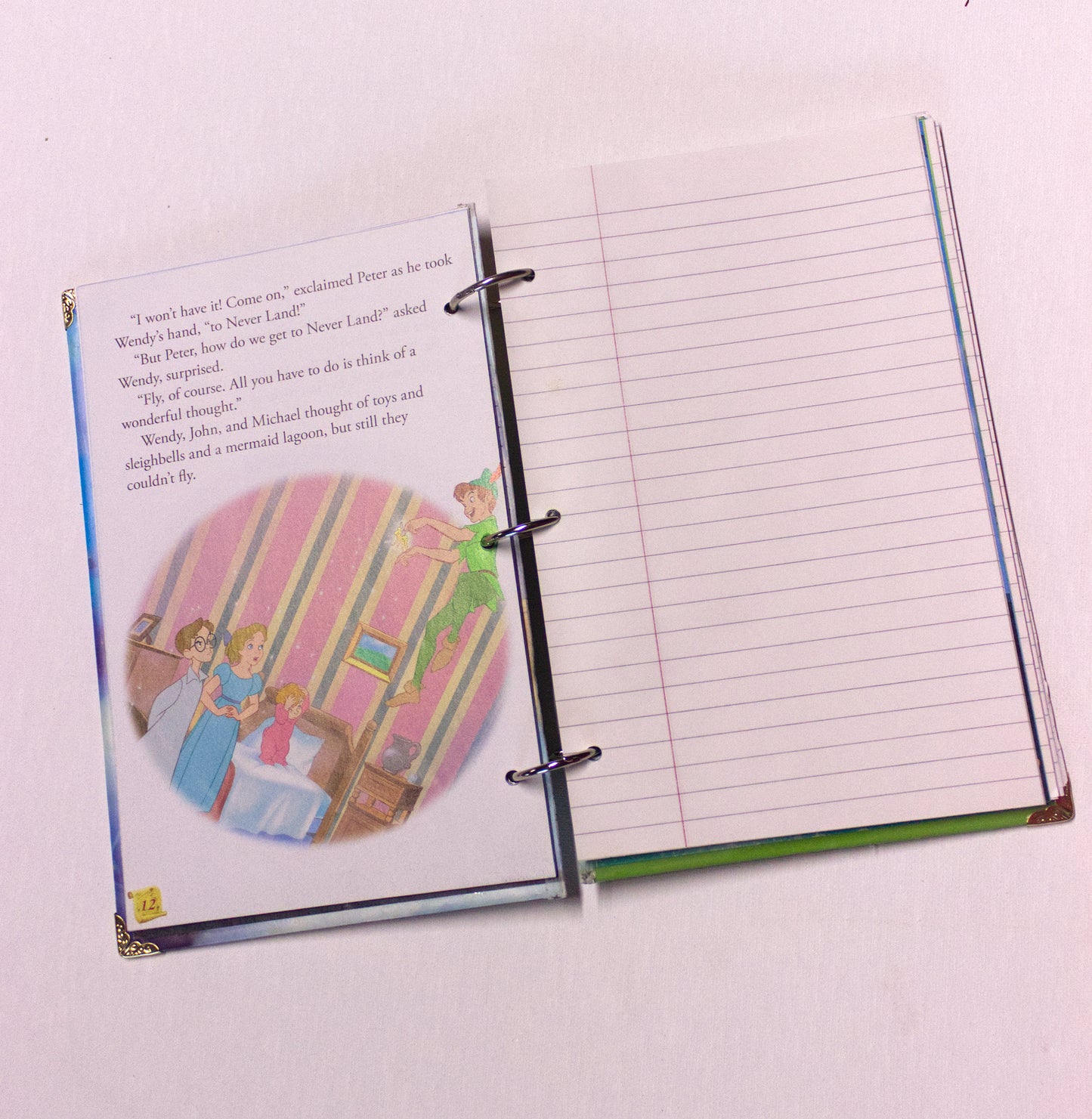 Magical Upcycled Book Journal – Handmade Eco Friendly Storybook Notebook