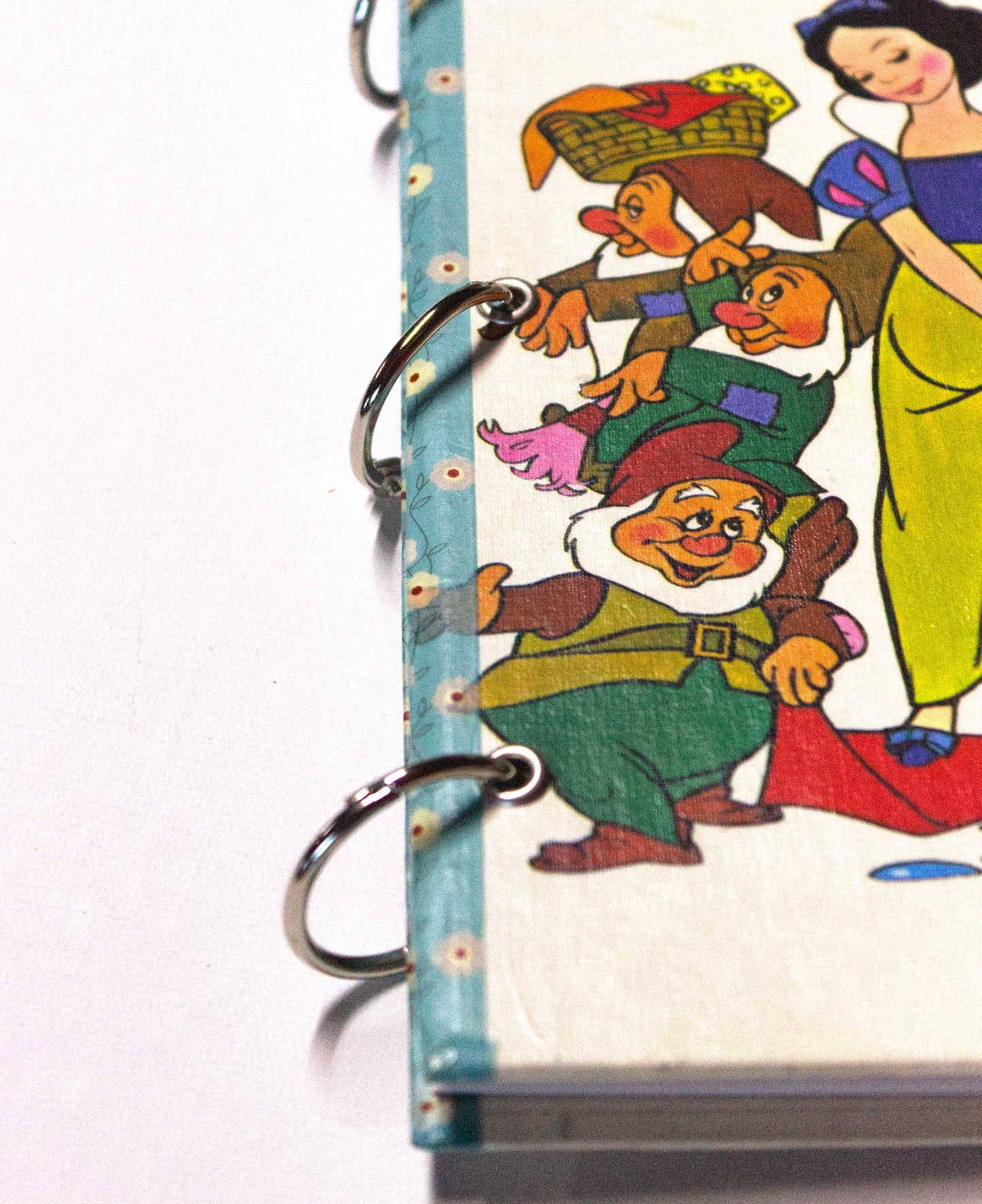 Classic Princess and Forest Friends Upcycled Book Journal – Handmade Eco Friendly Storybook Notebook