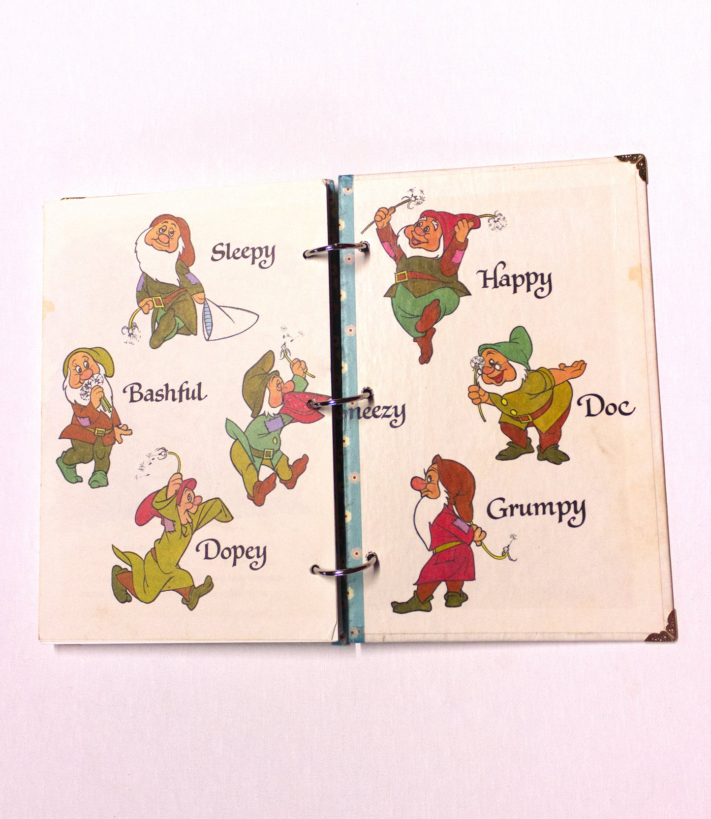 Classic Princess and Forest Friends Upcycled Book Journal – Handmade Eco Friendly Storybook Notebook