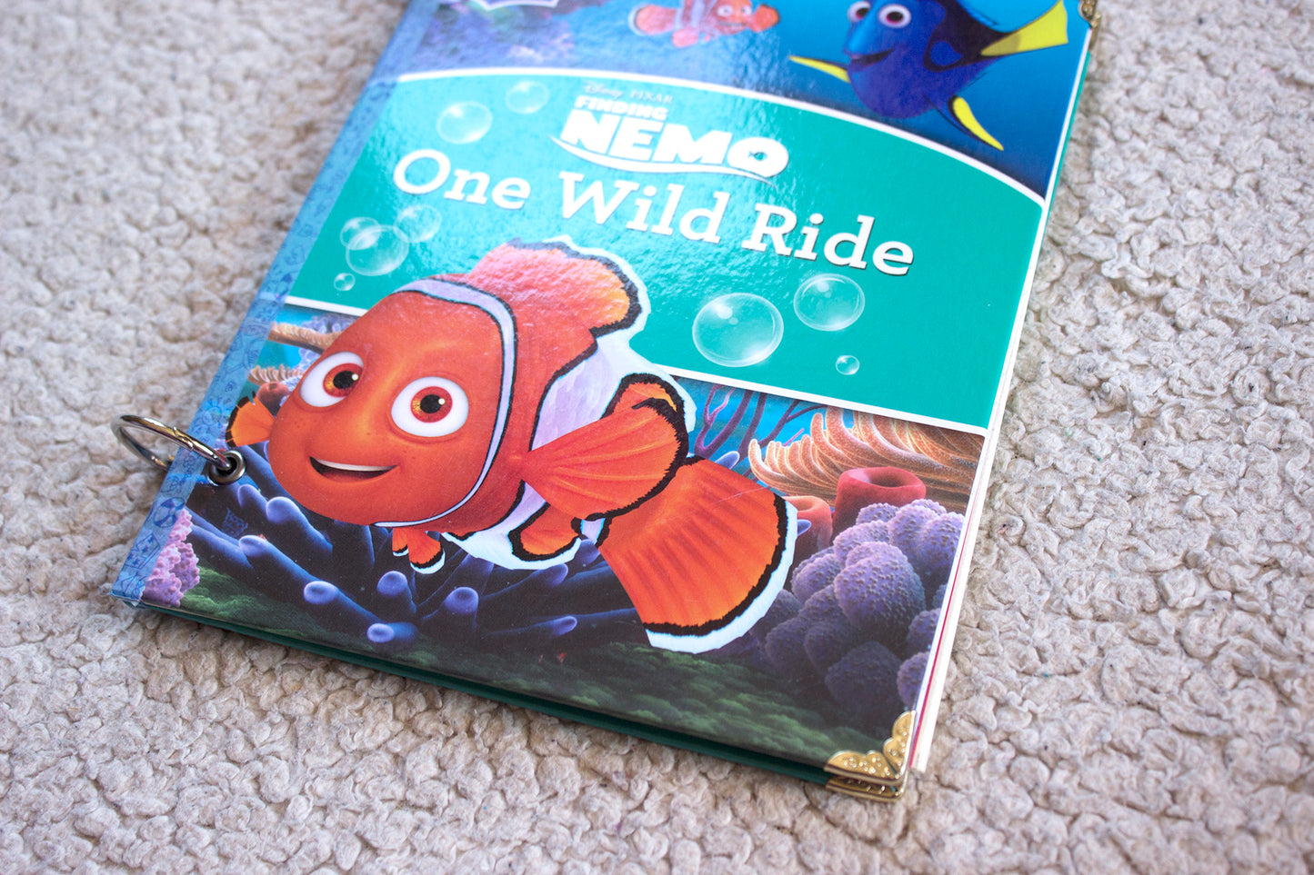Ocean Adventure Upcycled Book Journal – Handmade Eco Friendly Storybook Notebook